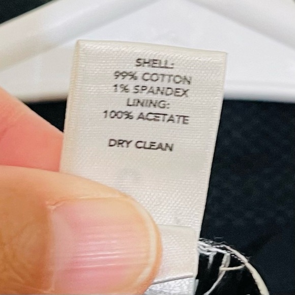 Ann Taylor Loft Gold Buttons 3/4 Sleeve Blazer Jacket Women Size 6 Black - Picture 4 of 10